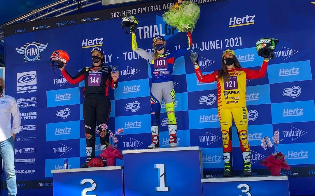 BERTA ABELLÁN ARRANCA EL MUNDIAL DE TRIALGP CON DOS PODIOS EN ITALIA